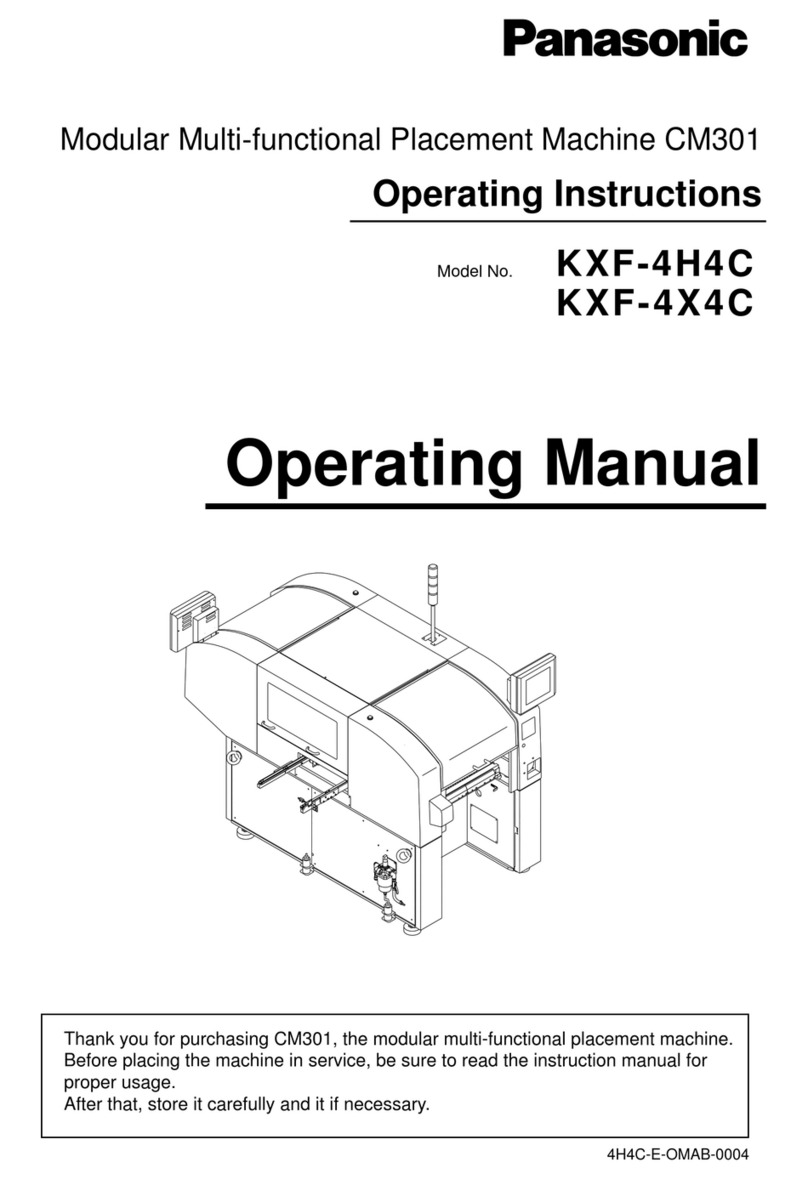 Panasonic CM301 operating manual