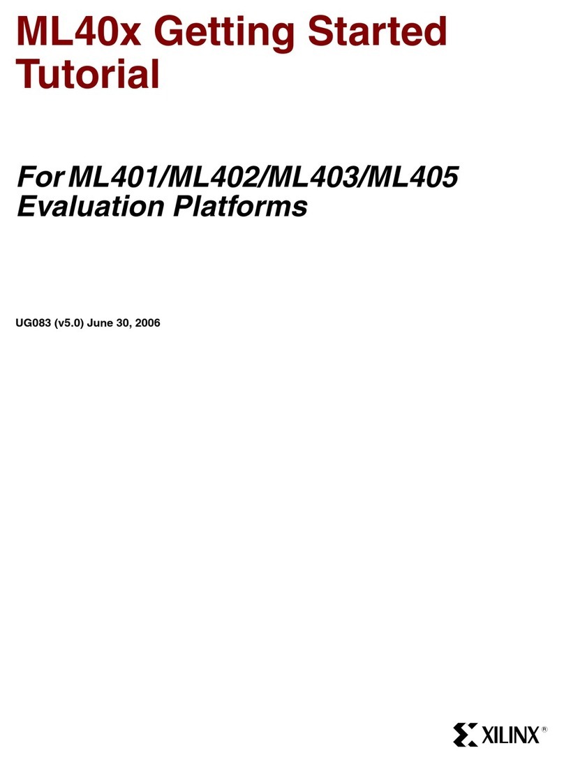 Xilinx ML40 Series User manual