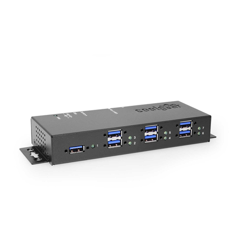 CoolGear CG-7PU31HB User manual