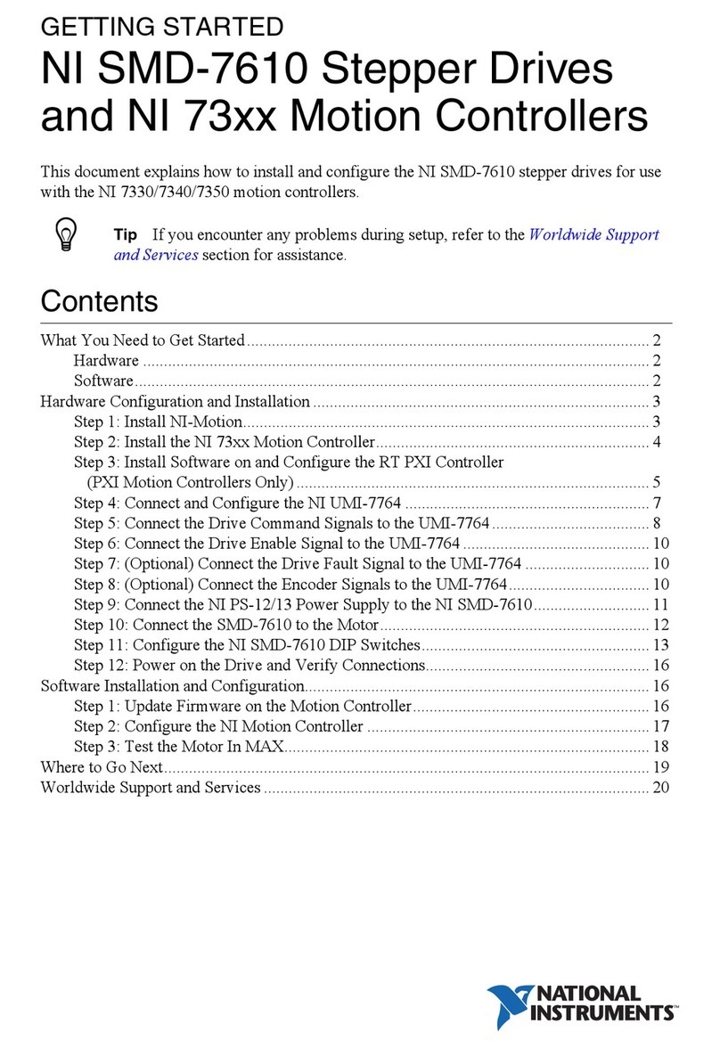 National Instruments 73 Series User manual