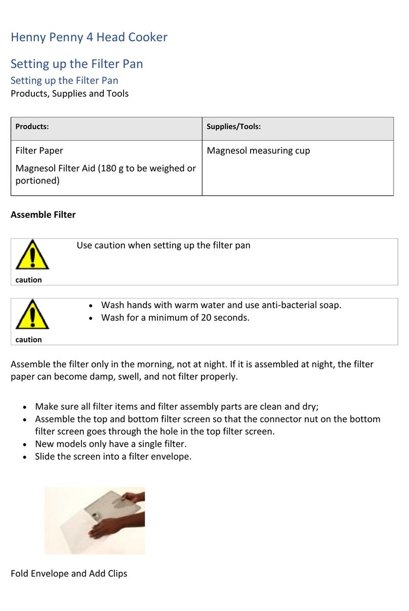 Henny Penny 4 quick start guide