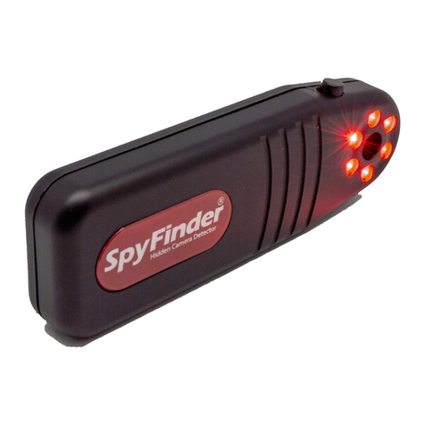 KJB Security SpyFinder PRO SF-103P quick start guide