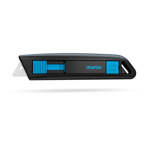 Martor SECUNORM PROFI LIGHT quick start guide