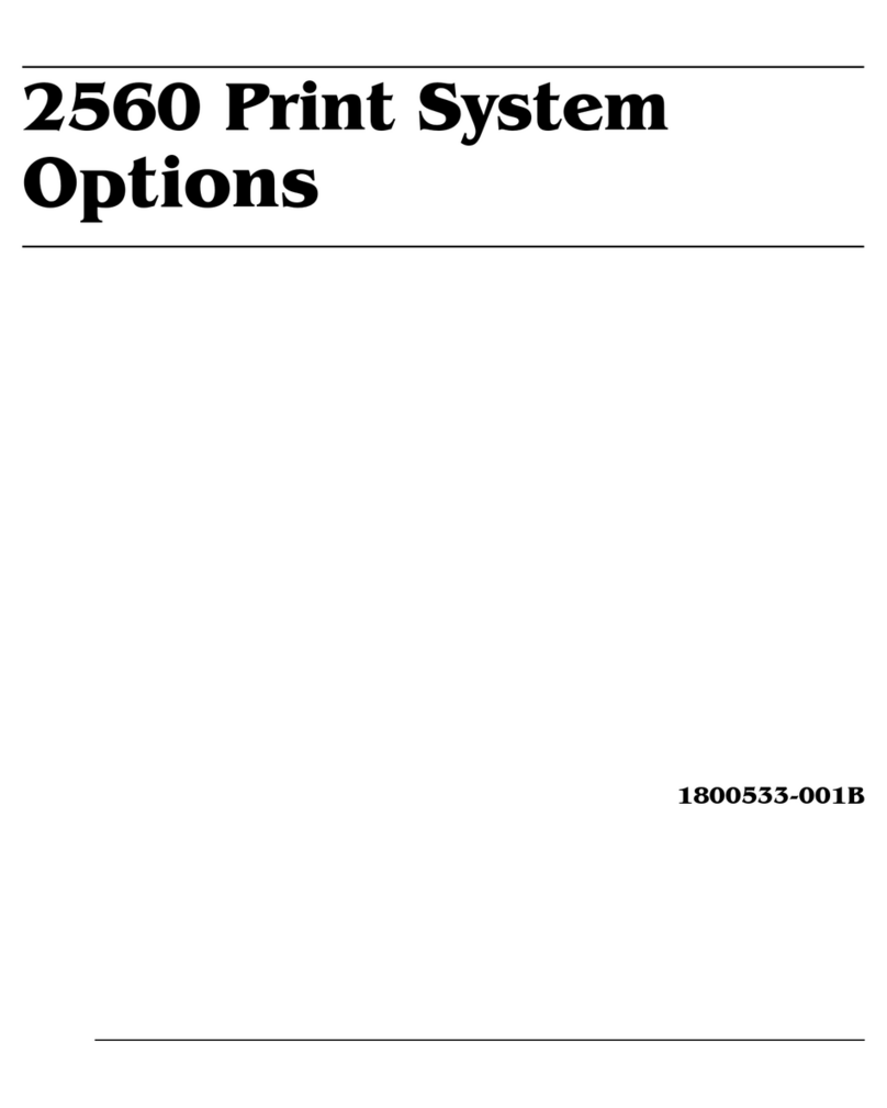 QMS 2560 User manual