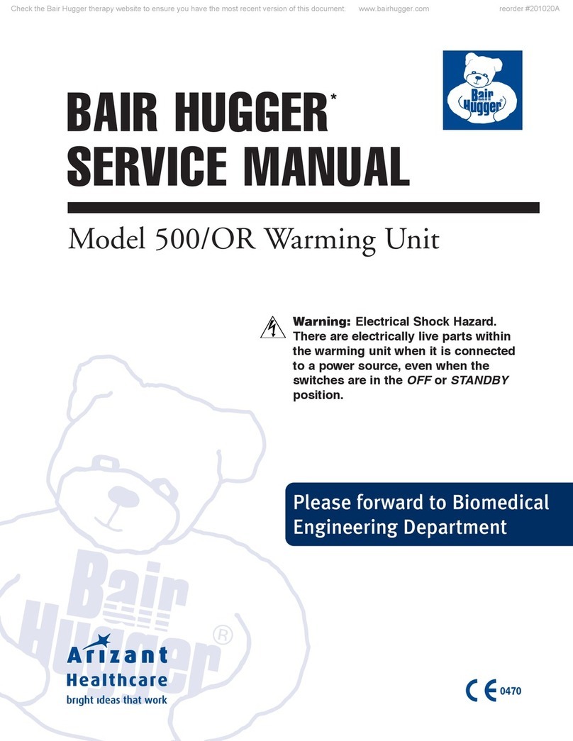 Bair Hugger 500/OR user manual Bair Hugger 500/OR user manual