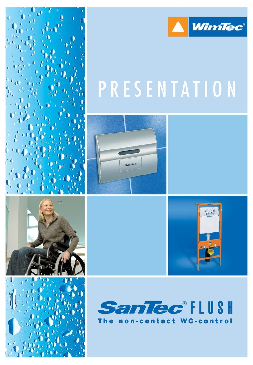 WimTec SanTec FLUSH User manual