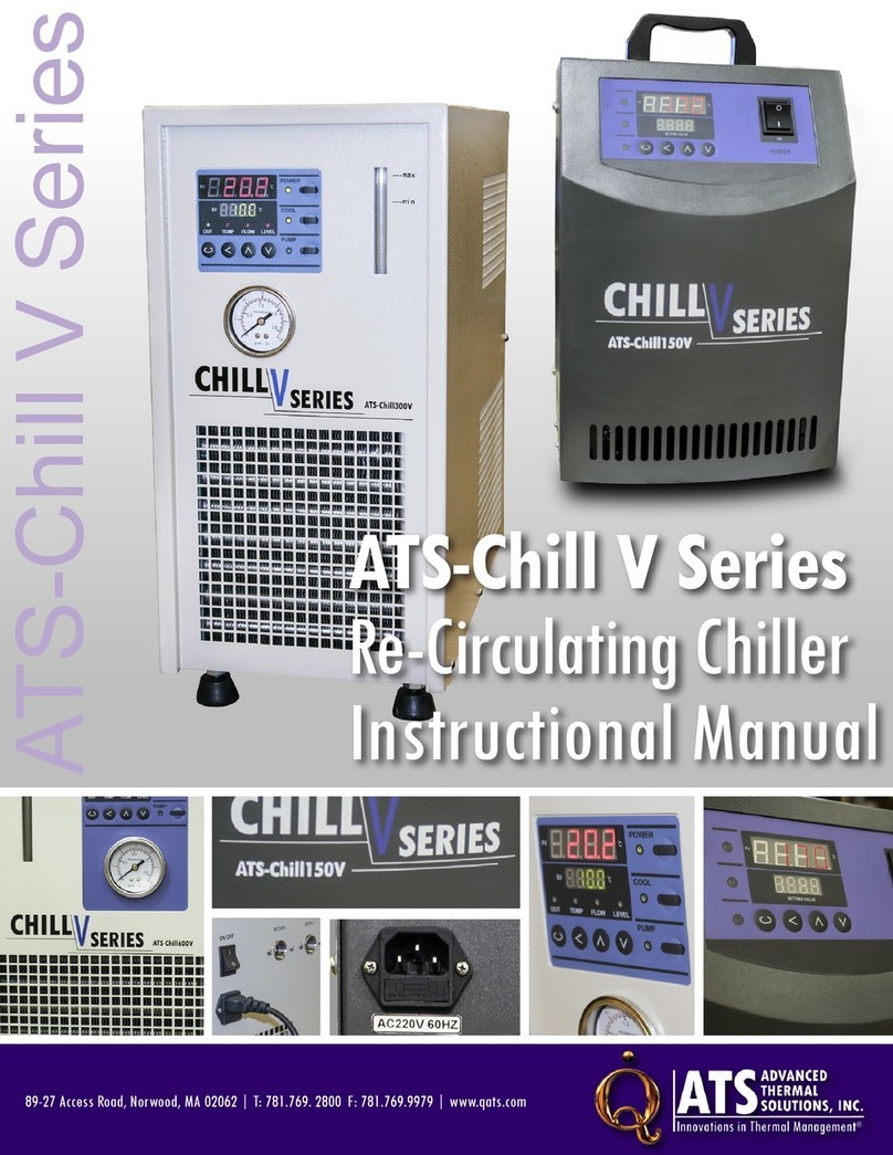 ATS Chill V Series Operating and maintenance manual