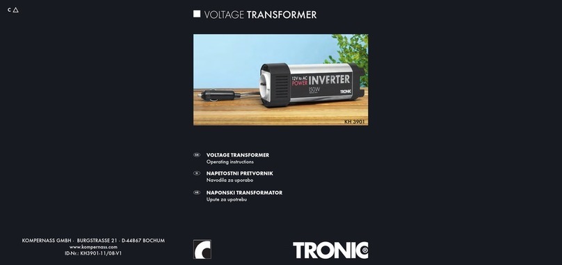 Kompernass TRONIC KH3901-11 operating instructions