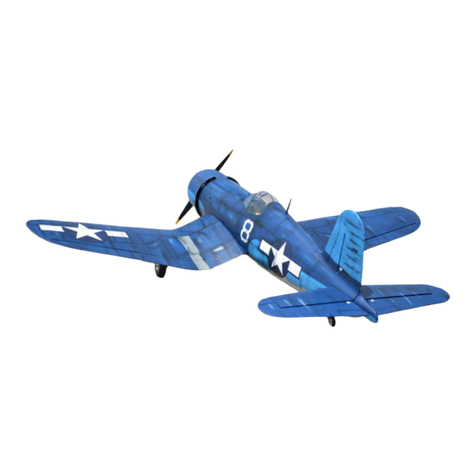 Black Horse Model F4U CORSAIR Instruction manual book