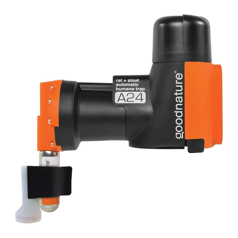 goodnature A24 Mounting and installation instructions