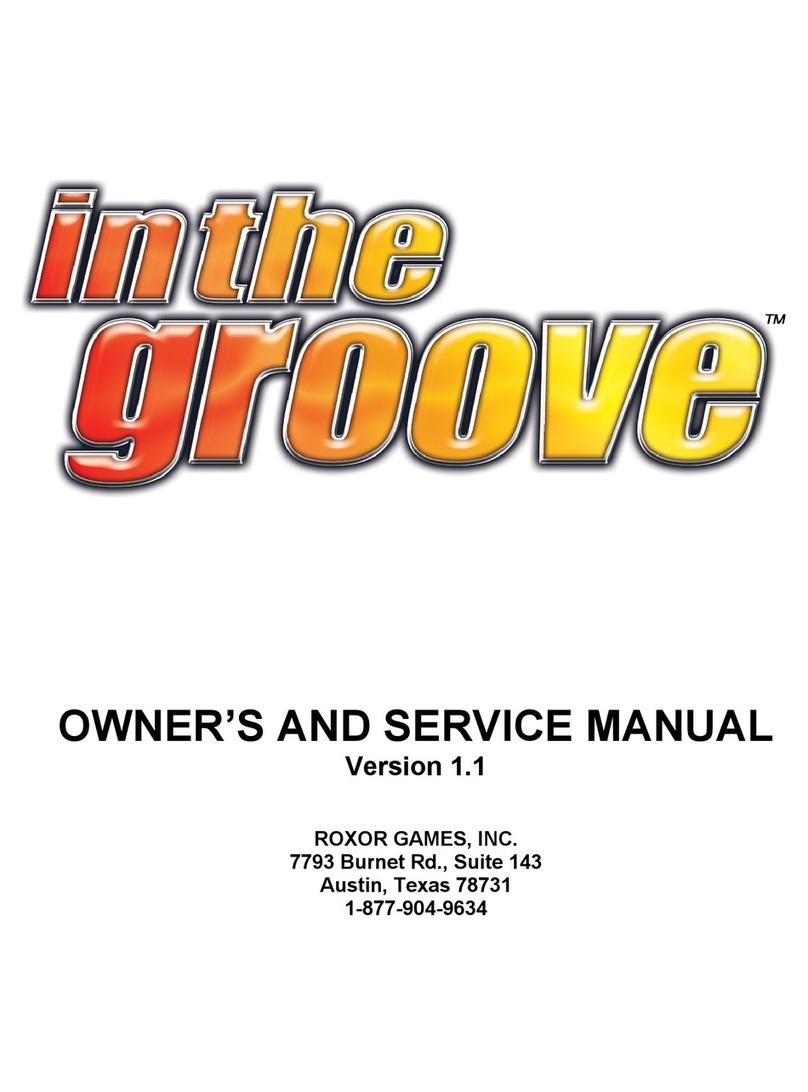 Roxor In the Groove Owner's and service manual