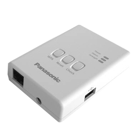 Panasonic CZ-TAW1 User guide
