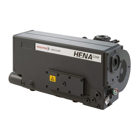 Pfeiffer Vacuum HENA 201 operating instructions