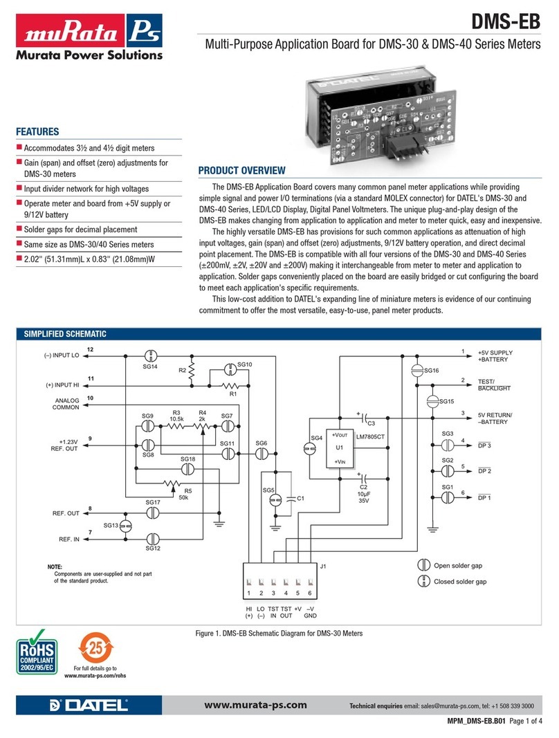 Murata Ps DMS-EB quick start guide
