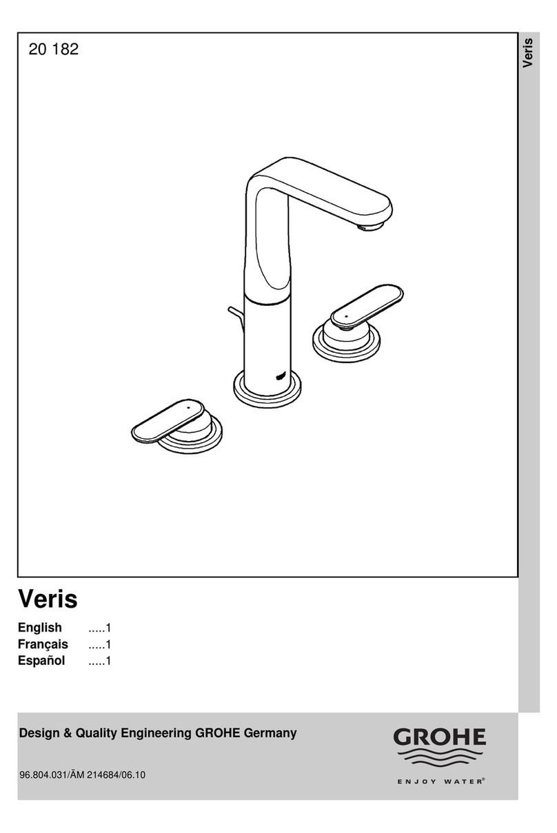 Grohe Veris 20 182 quick start guide