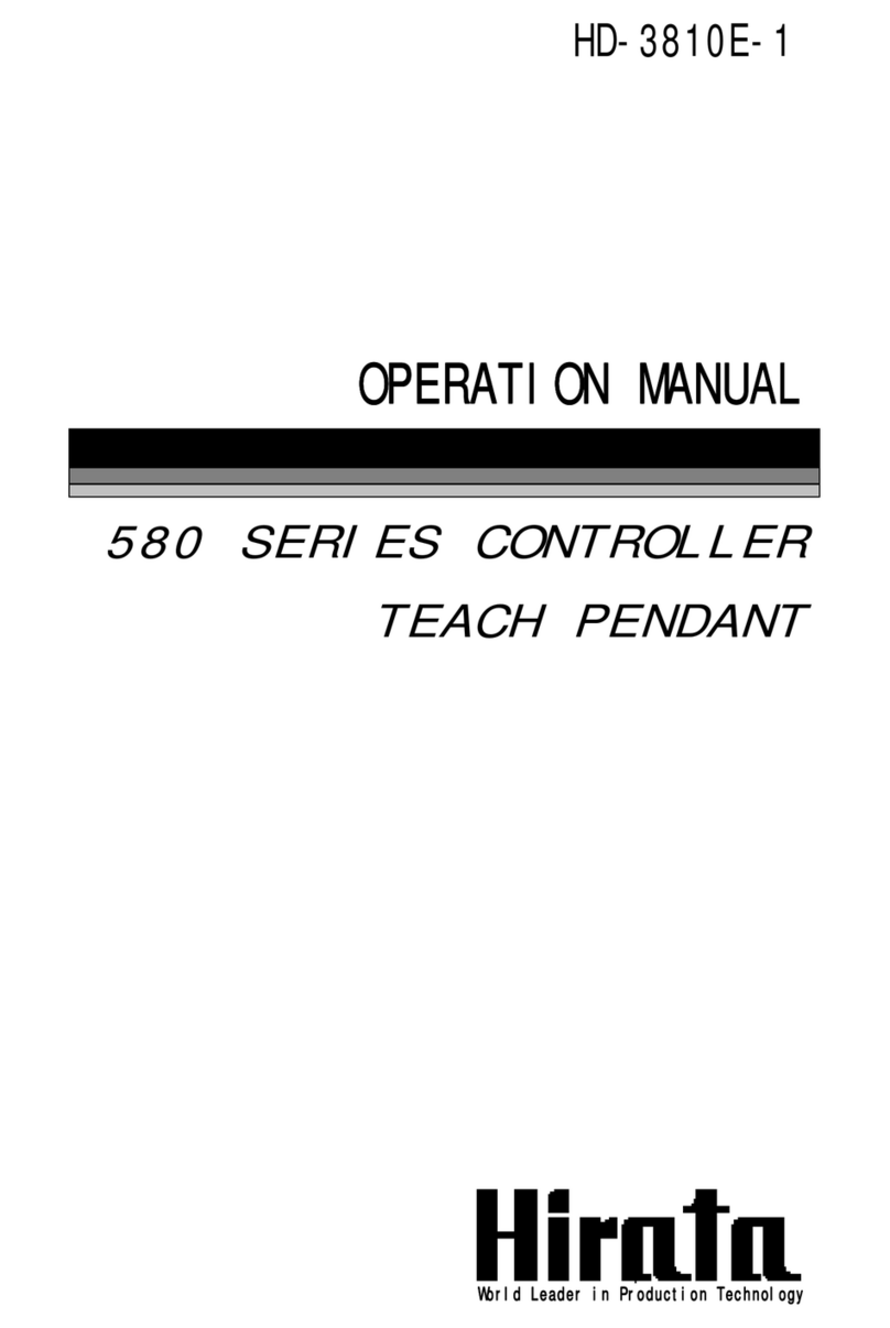 Hirata Corporation 580 Series Operation manual