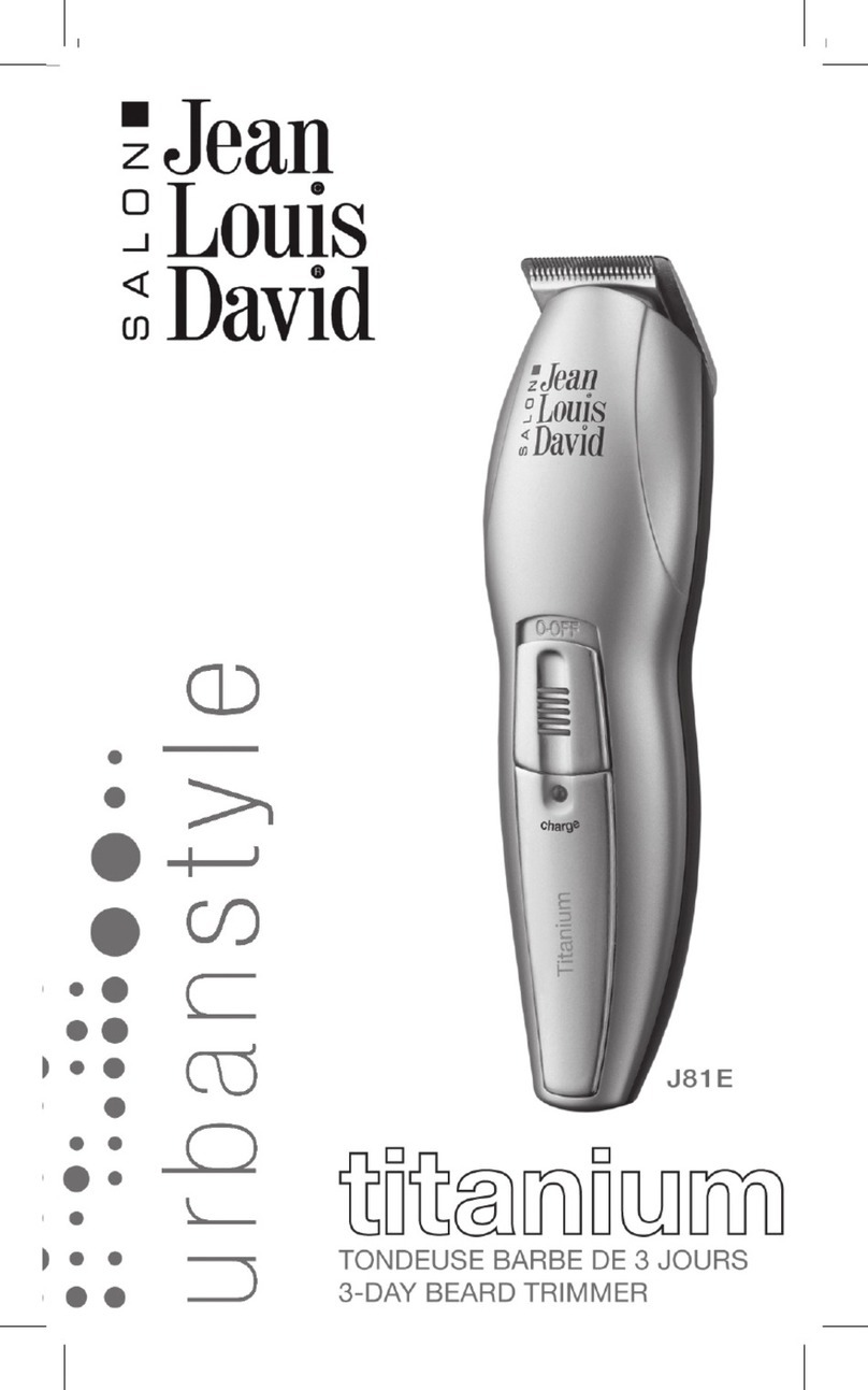Jean Louis David TITANIUM manual