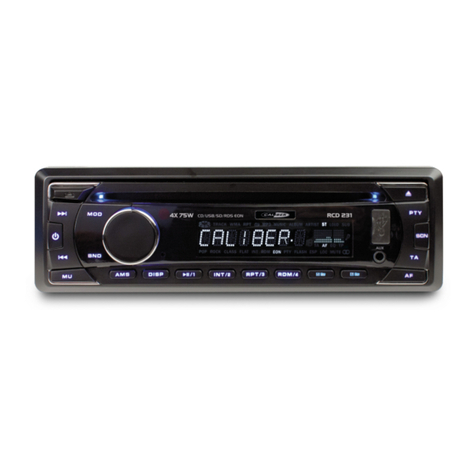 Caliber RCD 231 quick start guide