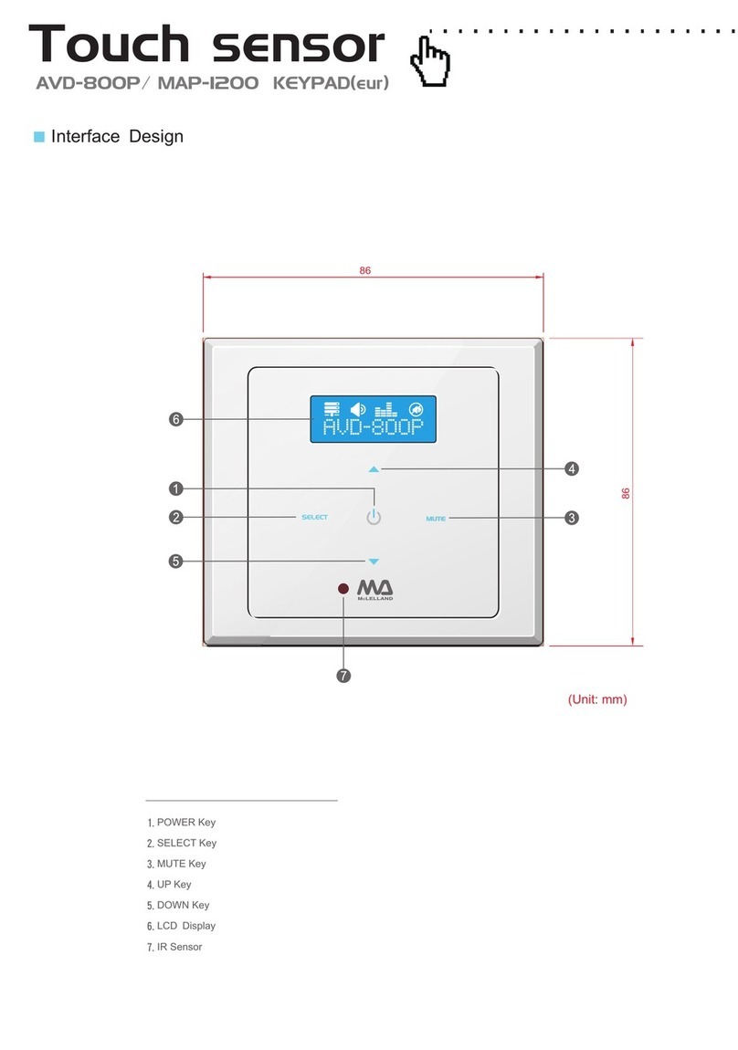 McLelland AVD-800P quick start guide