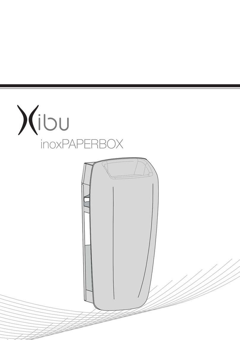 Xibu inoxPAPERBOX User manual