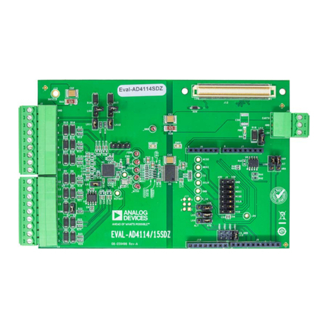 Analog Devices EVAL-AD4114 User manual Analog Devices EVAL-AD4114 User manual
