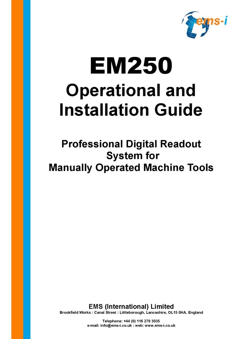EMS EM250 Series Operational and Installation Guide