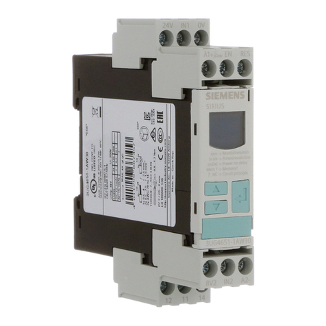 Siemens SIRIUS 3UG4651 User manual