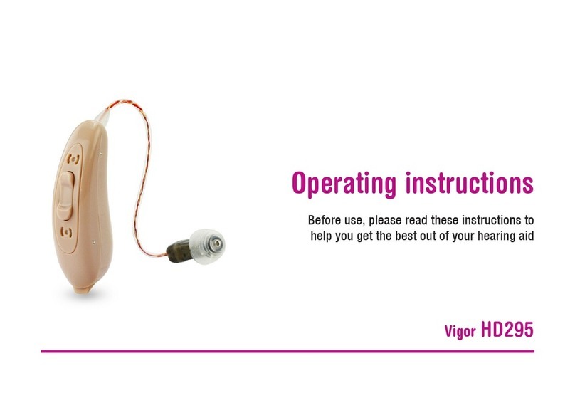 Vigor HD295 operating instructions