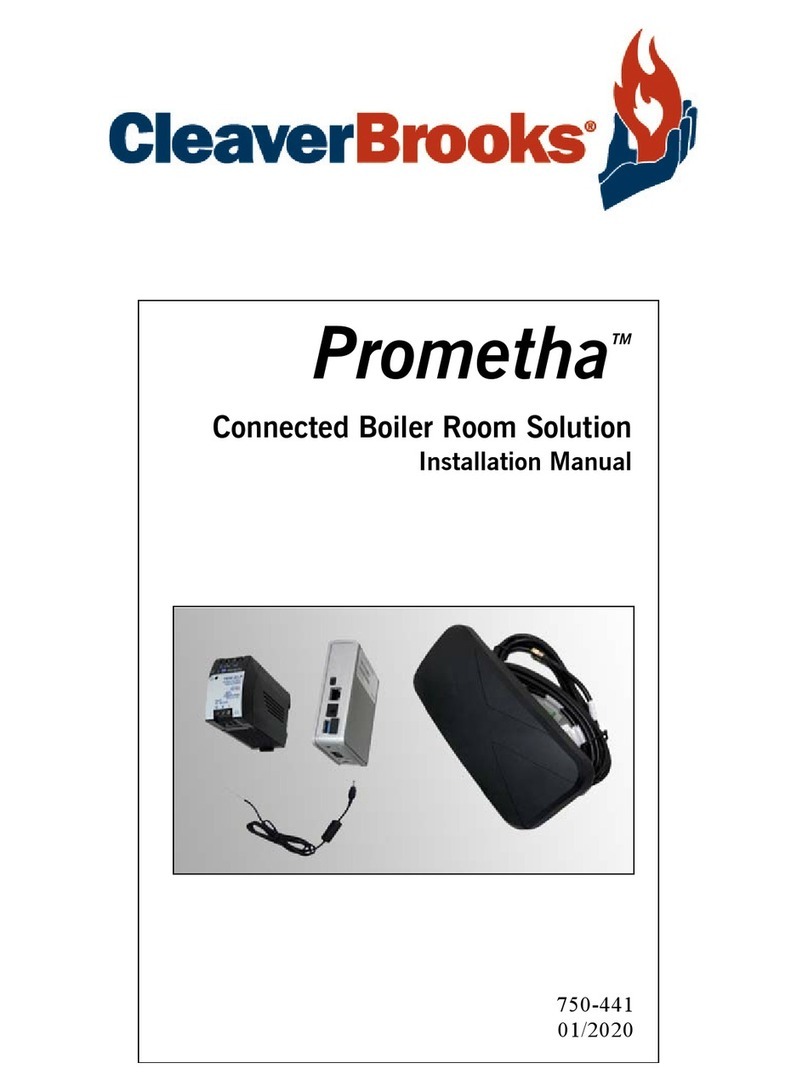 CleaverBrooks Prometha User manual