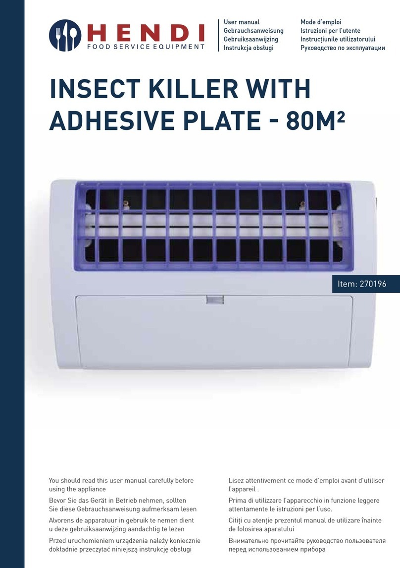 Hendi 270196 user manual