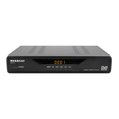 Megasat 3600 User manual