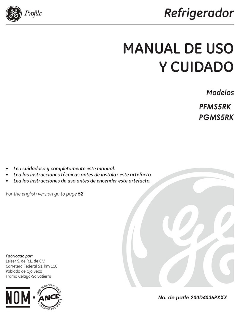 GE PFMS5RK User manual