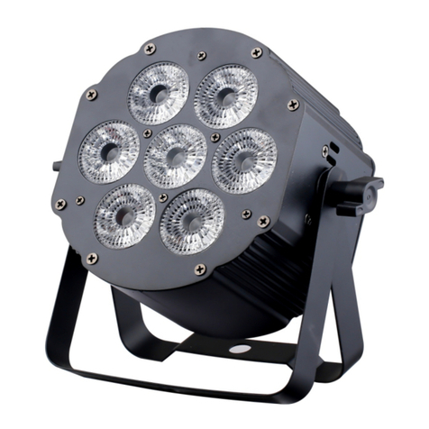 Jmaz Lighting Crazy Par Hex 7 user manual