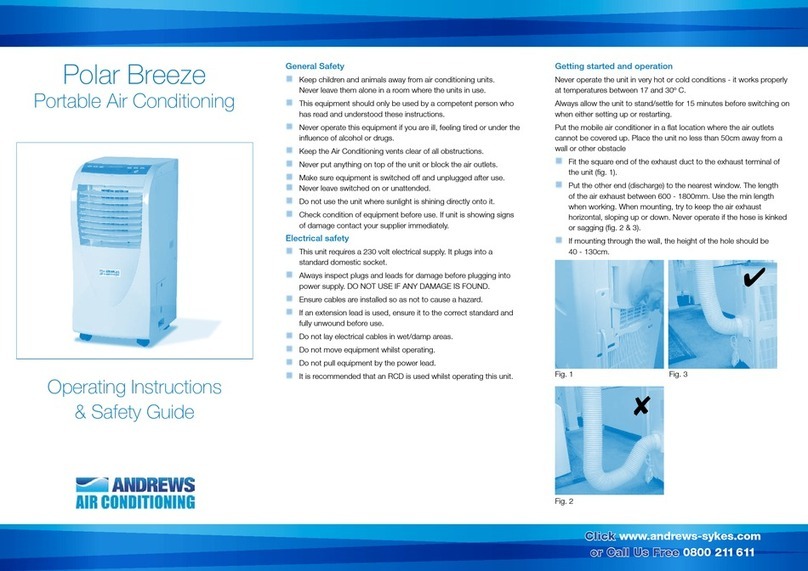 andrews Polar Breeze User manual