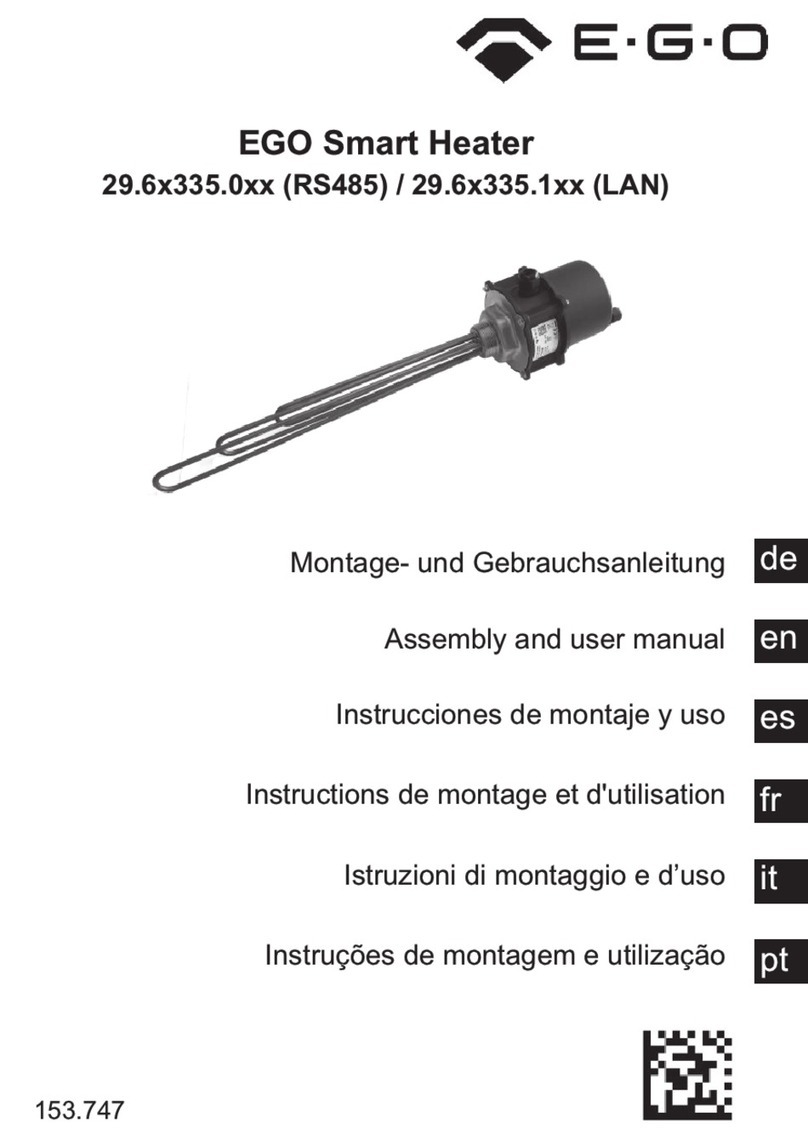 EGO Smart Heater Assembly and user's manual