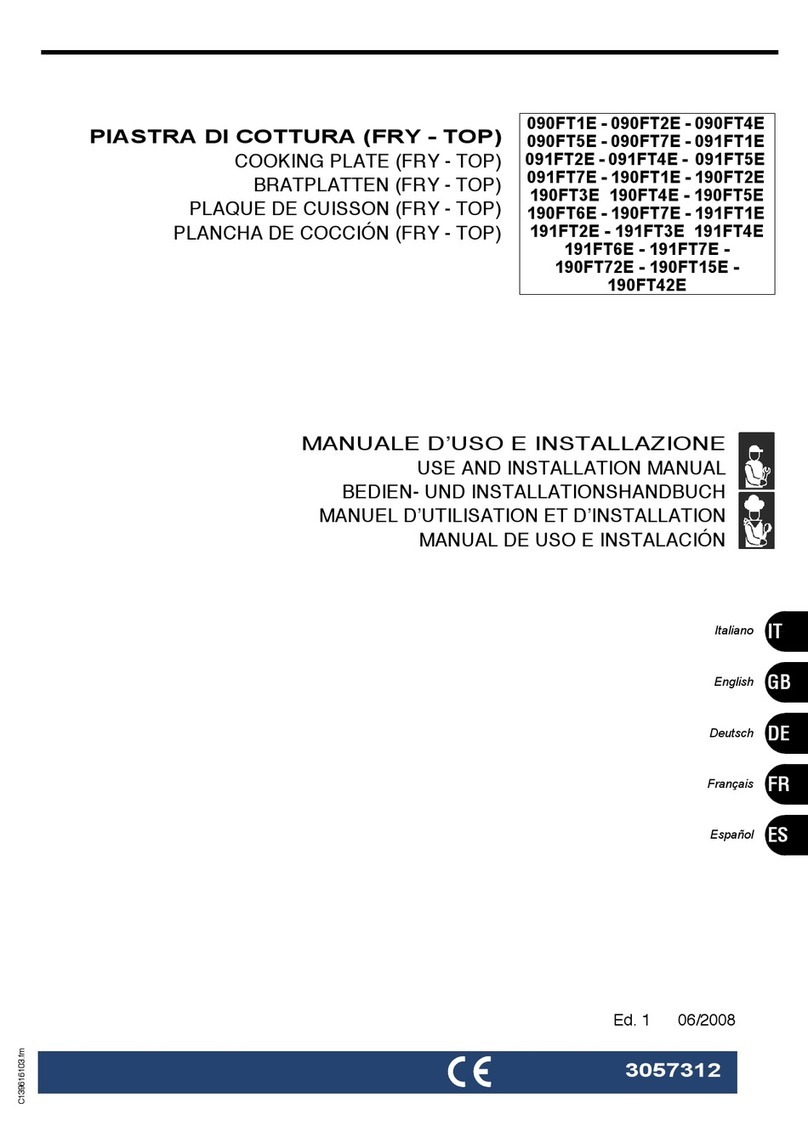 Angelo Po 190FT1E Use and installation  manual