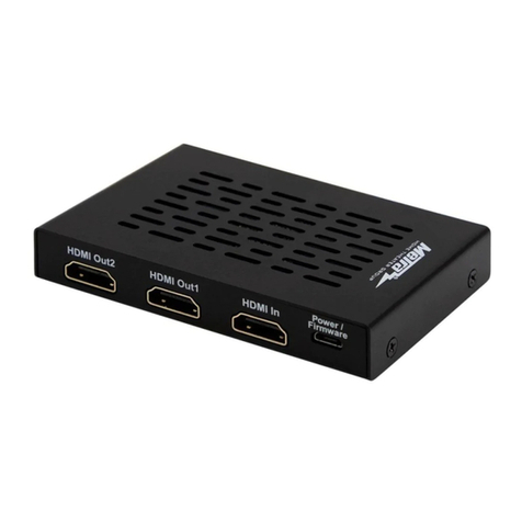 Metra Electronics CS-1X2HDMSPL5 User manual Metra Electronics CS-1X2HDMSPL5 User manual