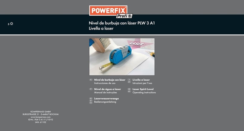 Powerfix Profi PLW 3 A1 operating instructions