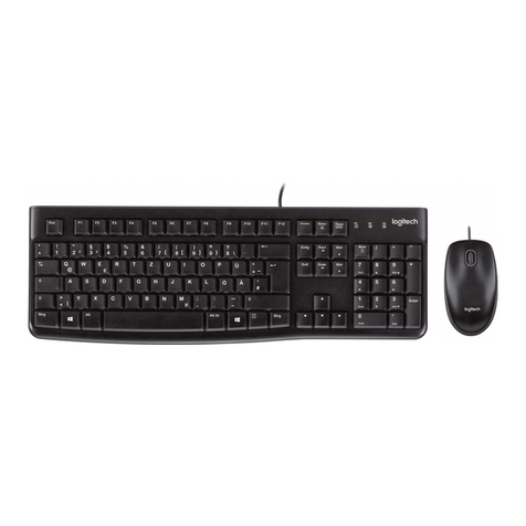 Logitech MK120 User manual
