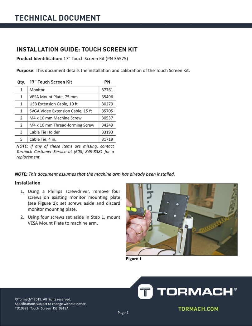 Tormach 35575 Technical document