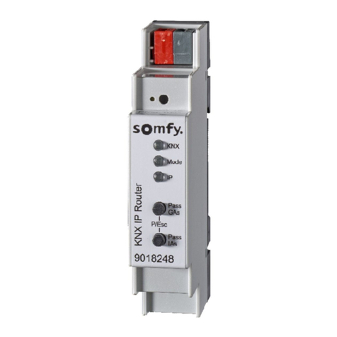 SOMFY KNX IP Router installation guide