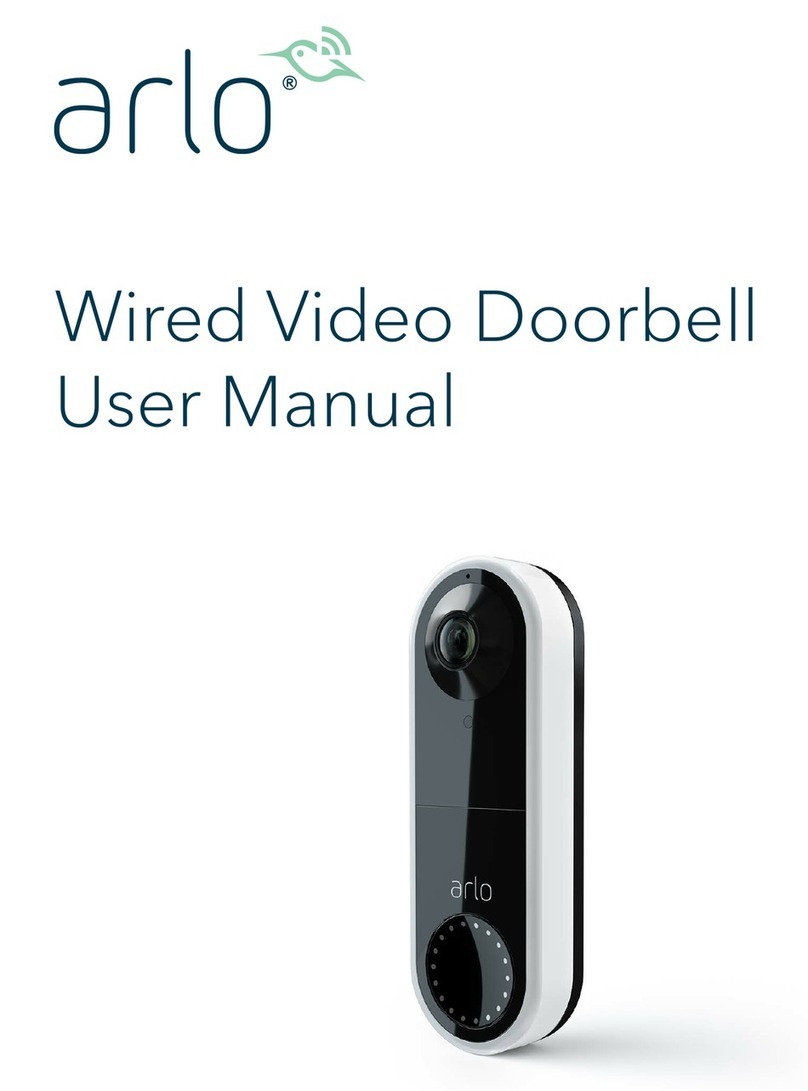 Arlo Audio Doorbell user manual Arlo Audio Doorbell user manual