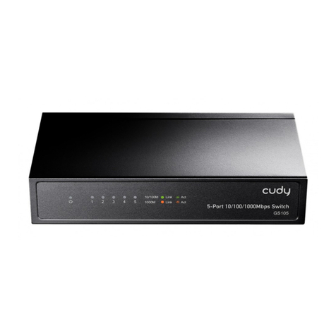 Cudy GS105 User manual