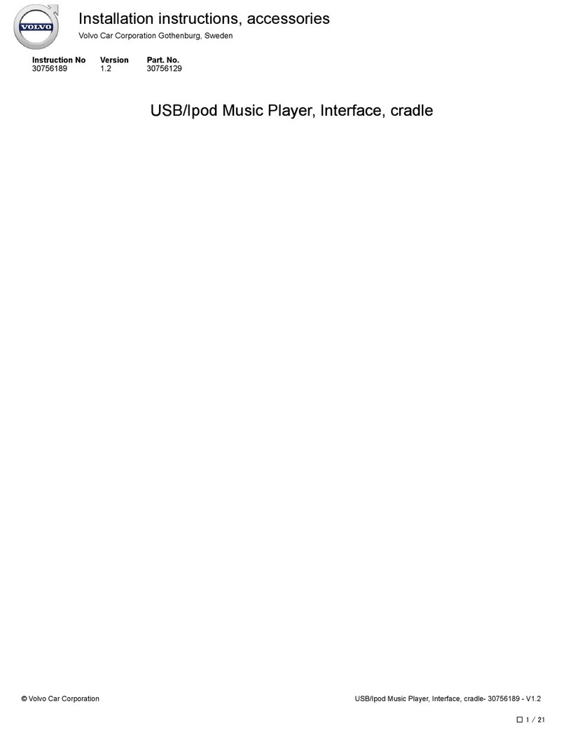Volvo 30756129 installation instructions