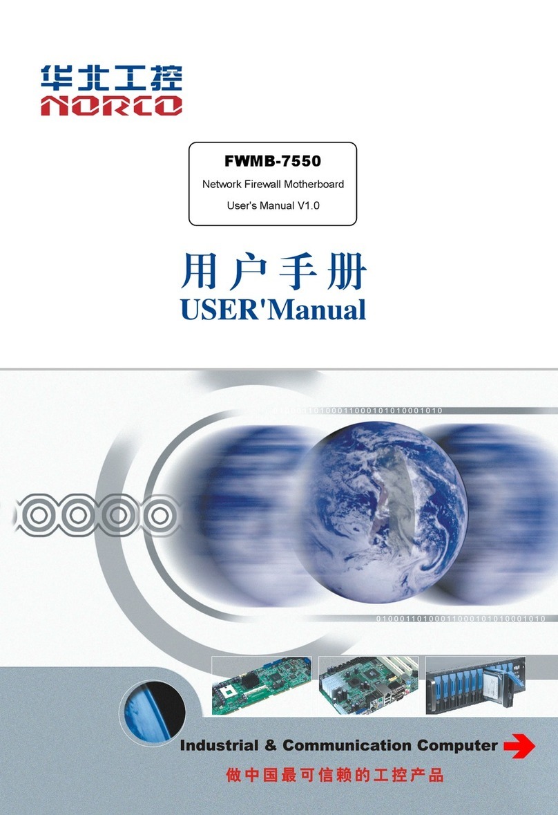 Norco FWMB-7550 User manual Norco FWMB-7550 User manual