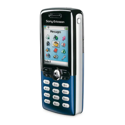 Sony Ericsson T610 User manual