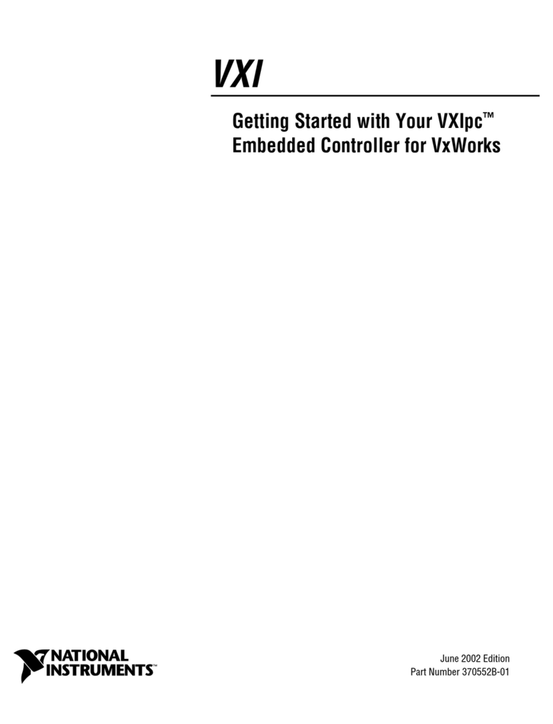 National Instruments VXI Series Getting started