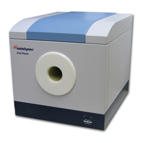 Bruker minispec LF Series user manual