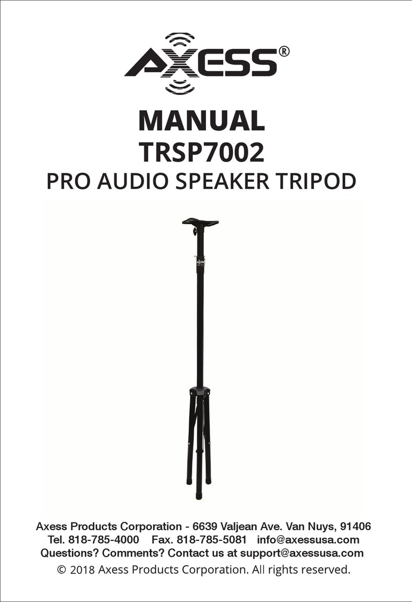Axess TRSP7002 manual