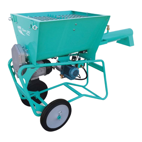 Imer Group SPIN 30 PLUS Operating, maintenance, spare parts manual